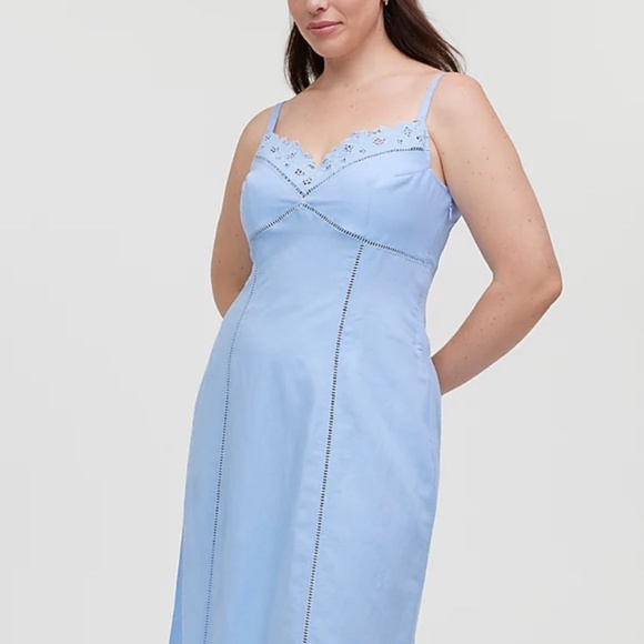 NWT Madewell Sweetheart Midi Dress - Picture 1 of 11